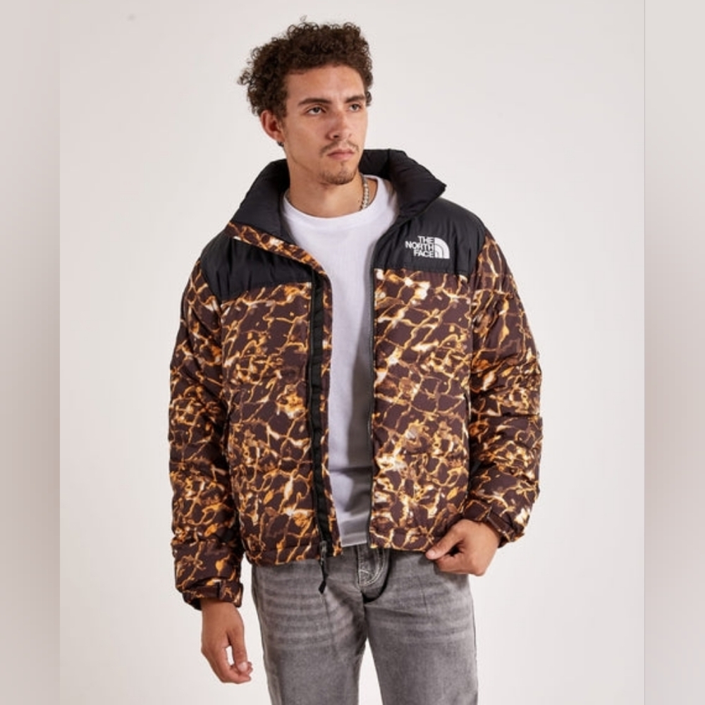 RARE The North Face Nuptse 700 96 Retro Coal Brown Jacket XXL